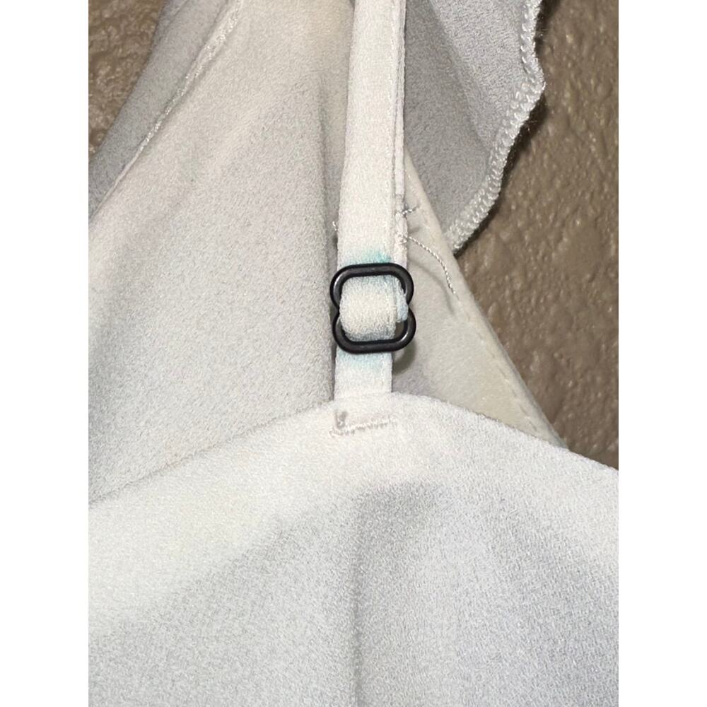 Abercrombie & Fitch White Romantic Ruffle V-Neck Sleeveless Camisole Tank Top XS - Picture 12 of 12